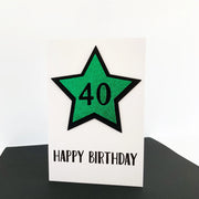 Handmade 40th Birthday Card for Him The Paper Angel