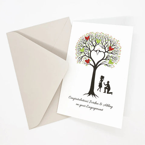 Personalised Engagement Card The Paper Angel