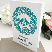 Personalised Wedding Card The Paper Angel