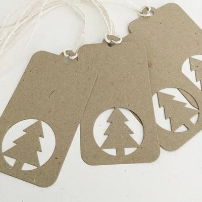 Rustic Christmas Gift Tags The Paper Angel