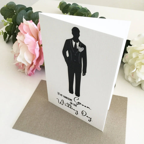 To My Groom Card The Paper Angel