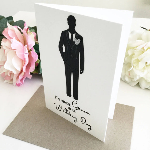 To My Groom Card The Paper Angel