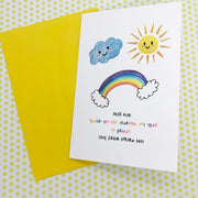 kindergarten Pre School teacher appreciation card The Paper Angel