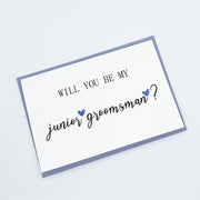 Junior Groomsman Proposal Card The Paper Angel