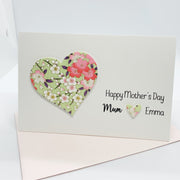 floral mothers day card personalised The Paper Angel