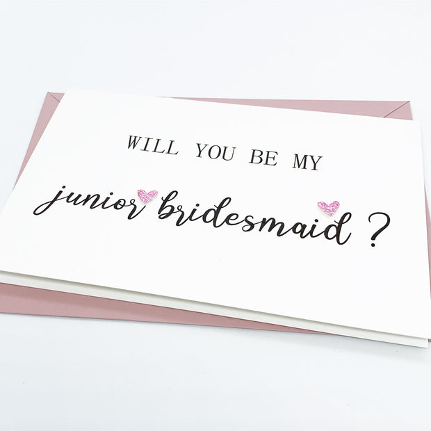 Junior Bridesmaid Proposal Card The Paper Angel