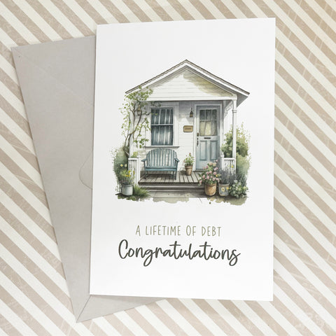 Funny New Home Card The Paper Angel
