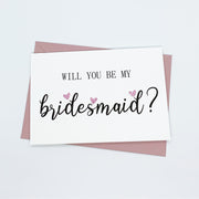 Will You Be My Bridesmaid Card The Paper Angel