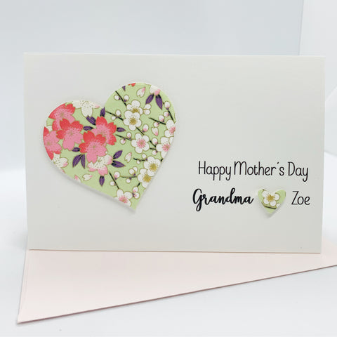 Personalised Grandmother's Day Card The Paper Angel