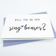 Ring Bearer Proposal Card The Paper Angel