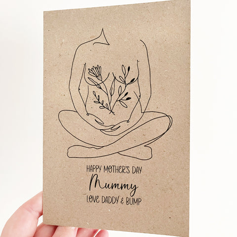 Mothers Day Card from Bump The Paper Angel